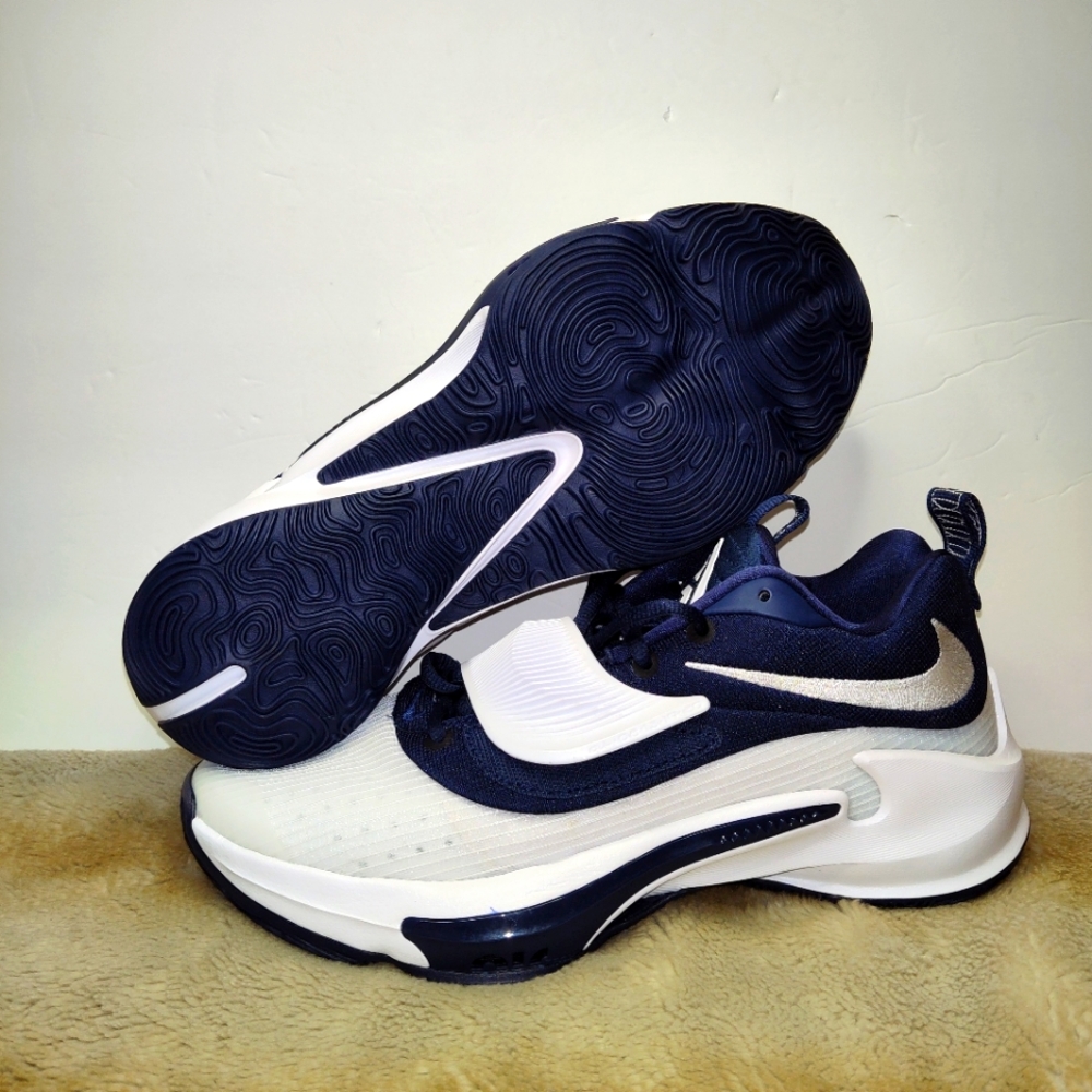 Nike Zoom Freak 3 TB Basketball Shoes Navy Blue DM7378 402 Men’s Size 9.5